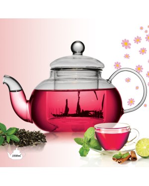Borosilicate Glass Teapot TP-202 1000ml Borosilicate Glass Teapot TP-202 1000ml