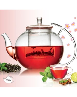 Borosilicate Glass Teapot TP-214 1200ml