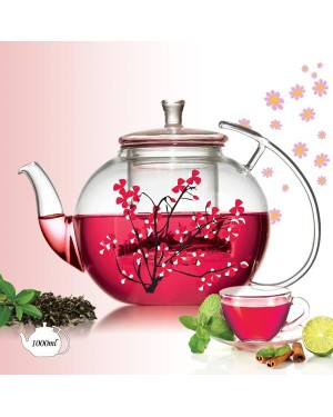 Borosilicate Glass Teapot TP-214P 1000ml