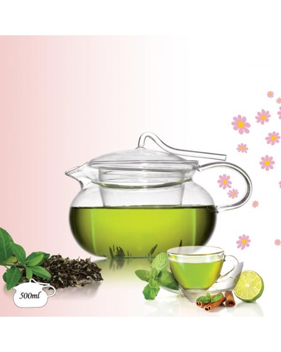 Borosilicate Glass Teapot TP-236 500ml