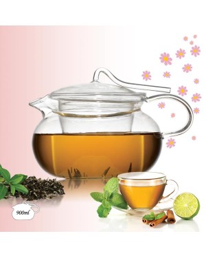 Borosilicate Glass Teapot TP-236 900ml Borosilicate Glass Teapot TP-236 900ml